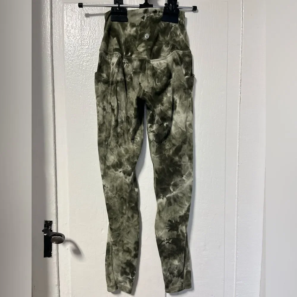 Lululemon Align High Rise Pant with pockets Diamond dye size 2